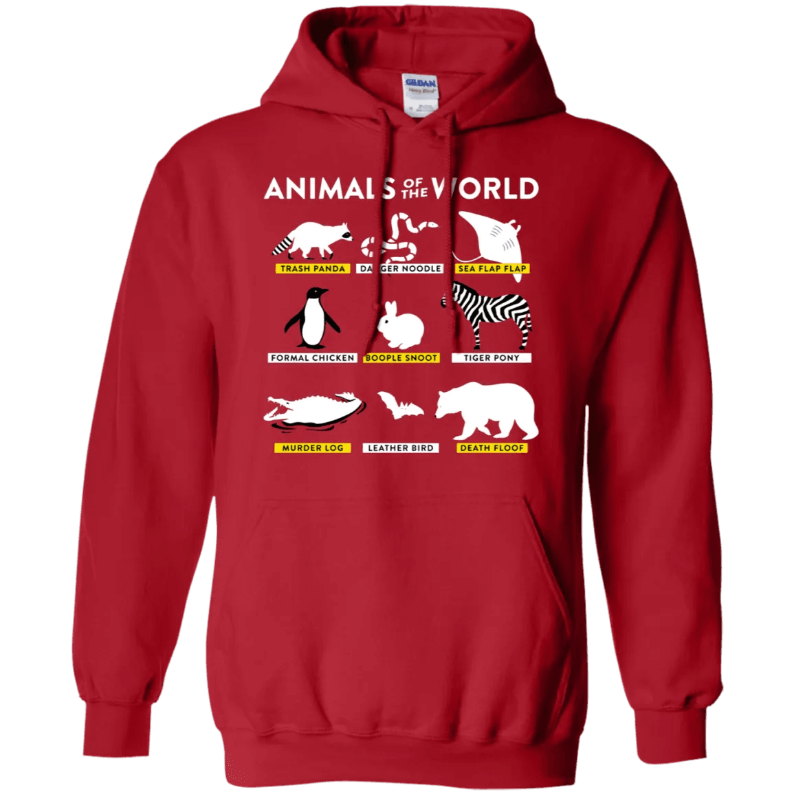 Animals Of The World Hoodie - WeCustomit