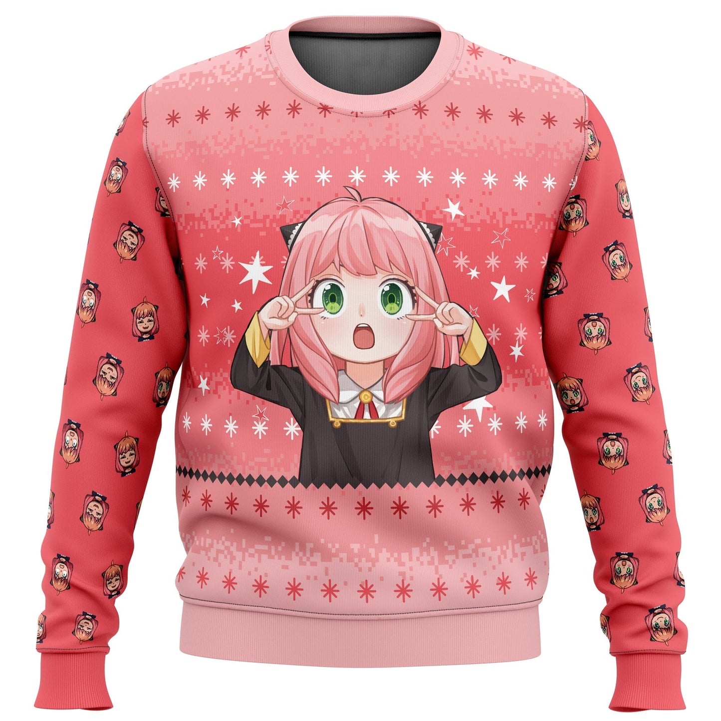 Anya Spy x Family Ugly Christmas Sweater - WeCustomit