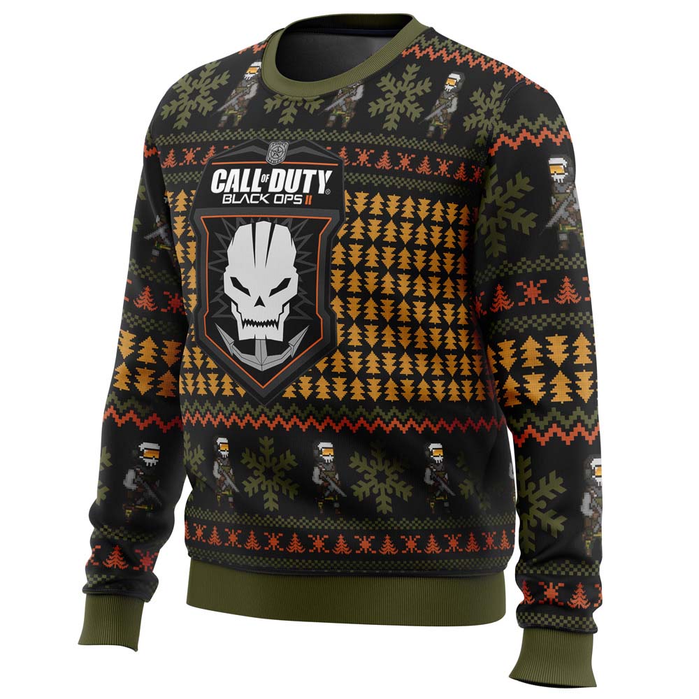 Black Ops 2 Call of Duty Ugly Christmas Sweater - WeCustomit