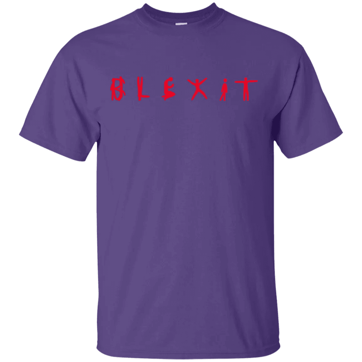 Blexit Shirt Red Text - WeCustomit