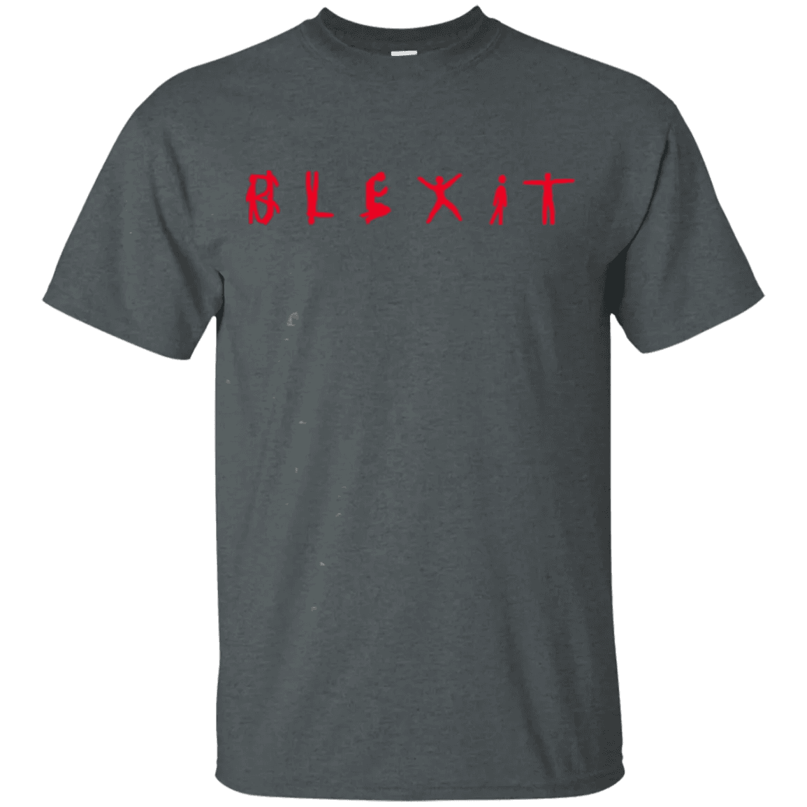 Blexit Shirt Red Text - WeCustomit