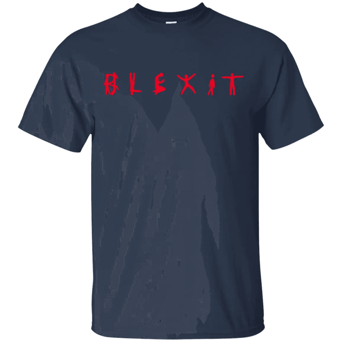 Blexit Shirt Red Text - WeCustomit