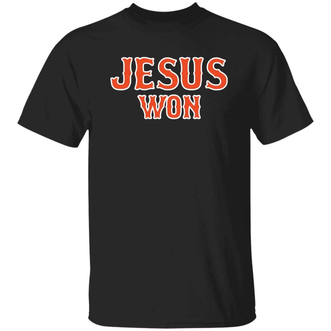 Brandon Sproat Wearing Jesus Won Shirt - WeCustomit