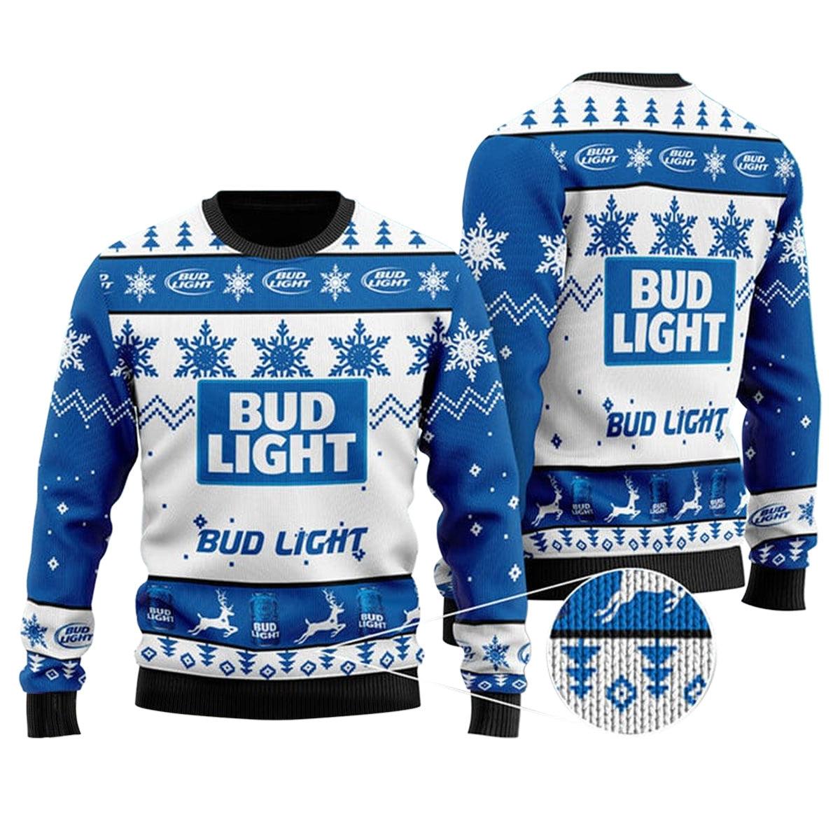 Bud Light Ugly Sweater - WeCustomit