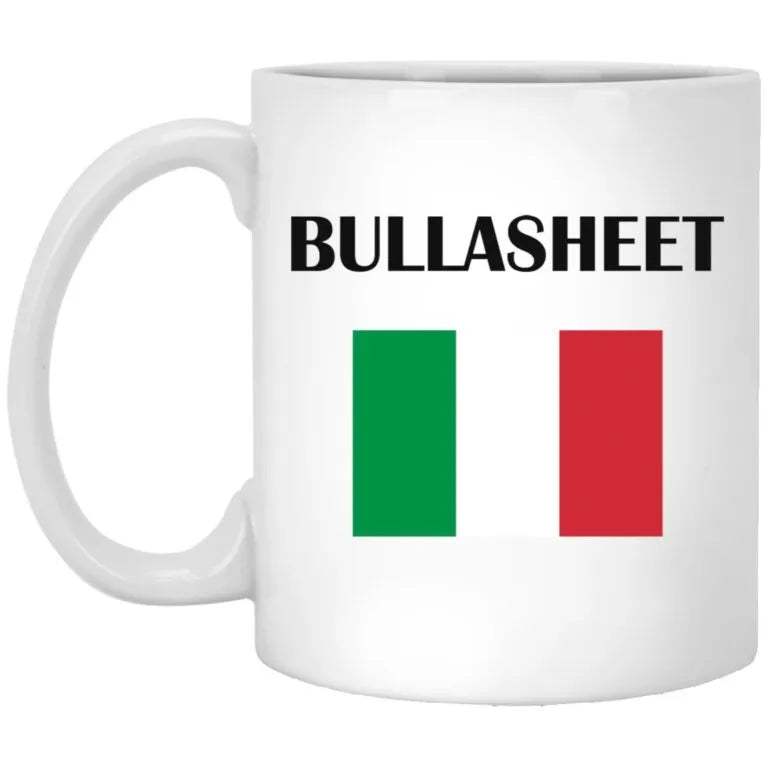 Bullasheet Italian National Flag Mug - WeCustomit