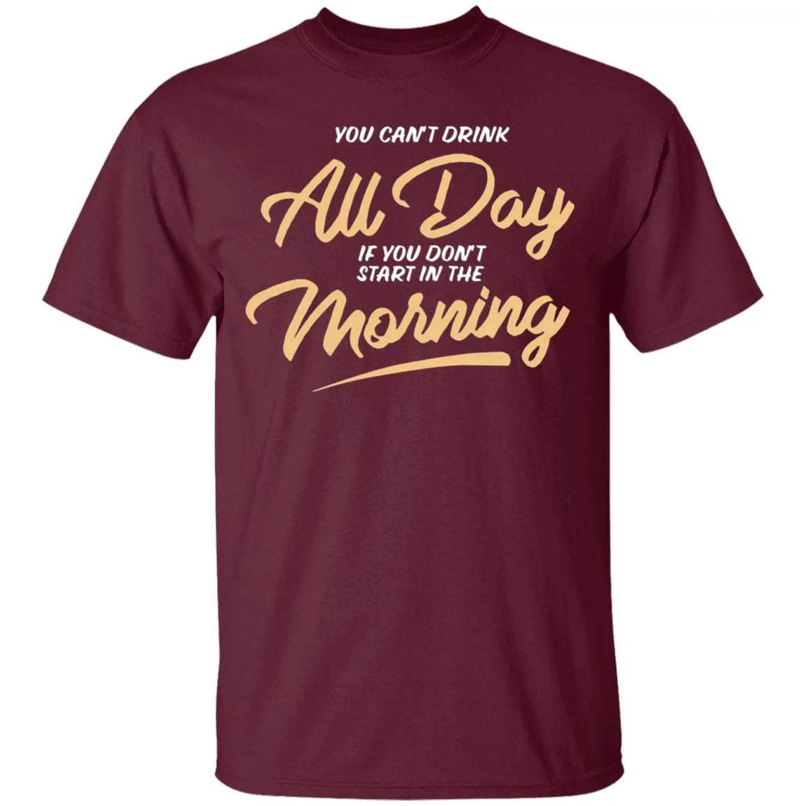 Can T Drink All Day Barstool Shirt - WeCustomit