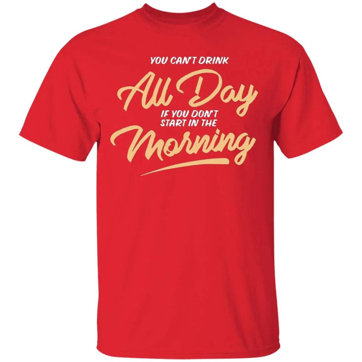 Can T Drink All Day Barstool Shirt - WeCustomit