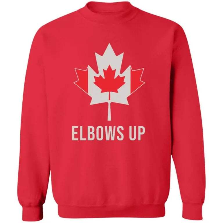 Canada Elbows Up Sweatshirt - WeCustomit