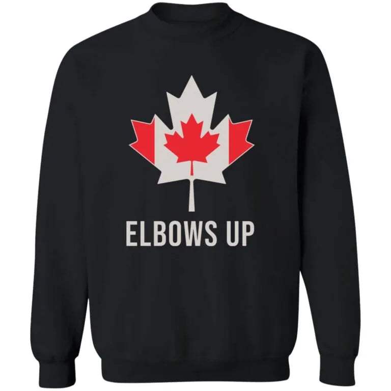 Canada Elbows Up Sweatshirt - WeCustomit