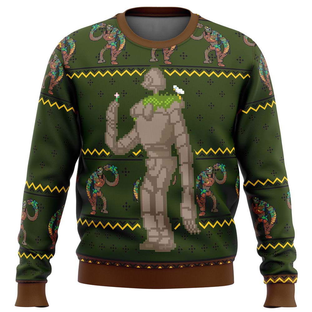 CASTLE IN THE SKY Laputan Robot Soldier Ugly Christmas Sweater - WeCustomit