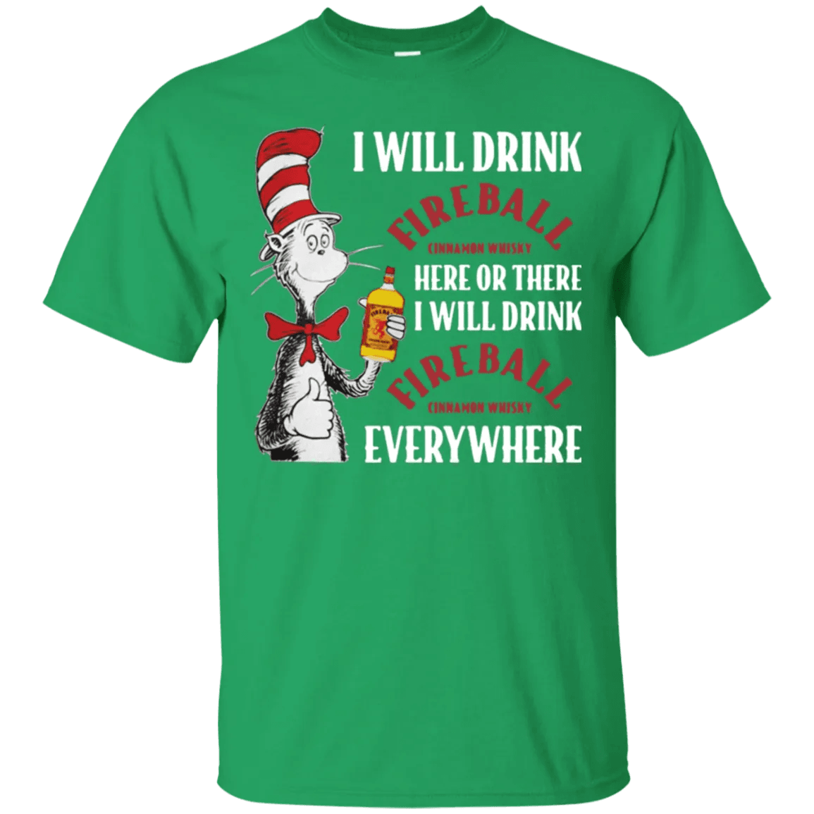 Cat In The Hat Fireball Shirt - WeCustomit