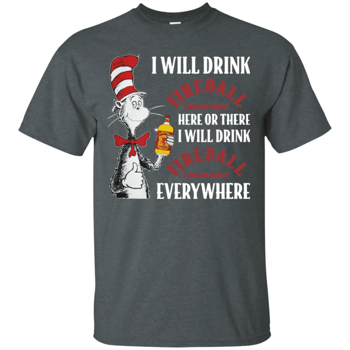 Cat In The Hat Fireball Shirt - WeCustomit