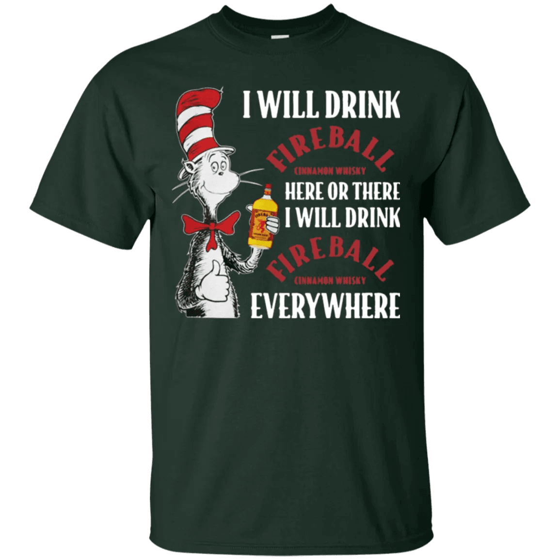 Cat In The Hat Fireball Shirt - WeCustomit