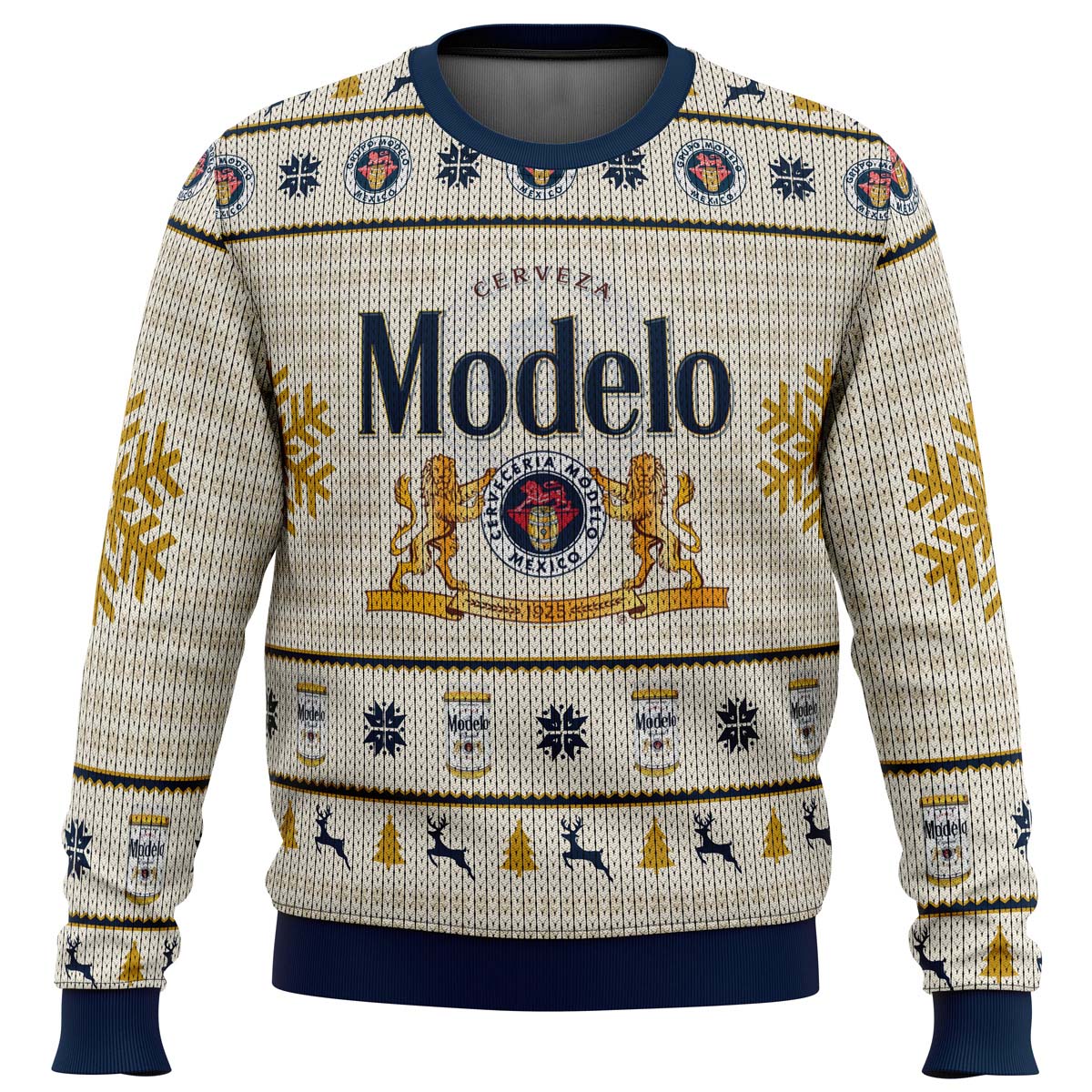 Cerveza Modelo Ugly Christmas Sweater - WeCustomit