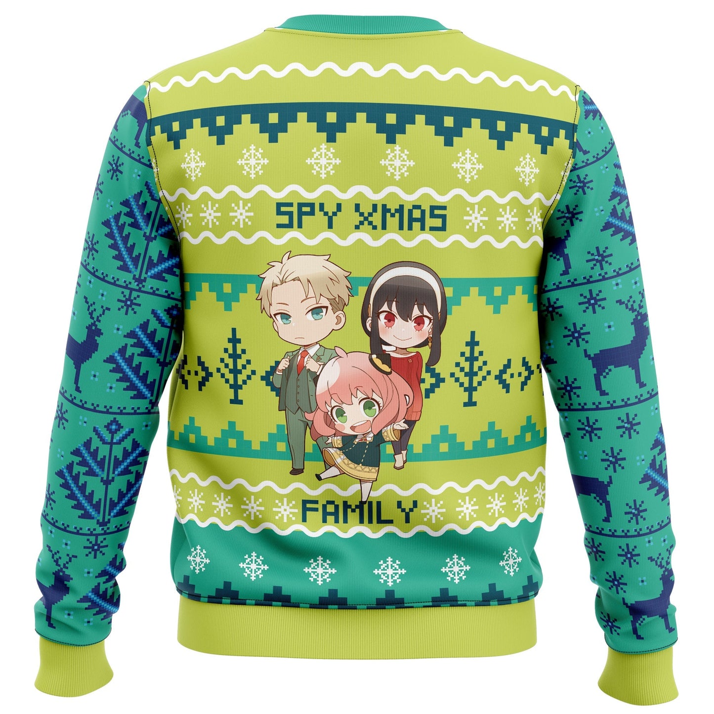 Chibi Spy x Family Ugly Christmas Sweater - WeCustomit