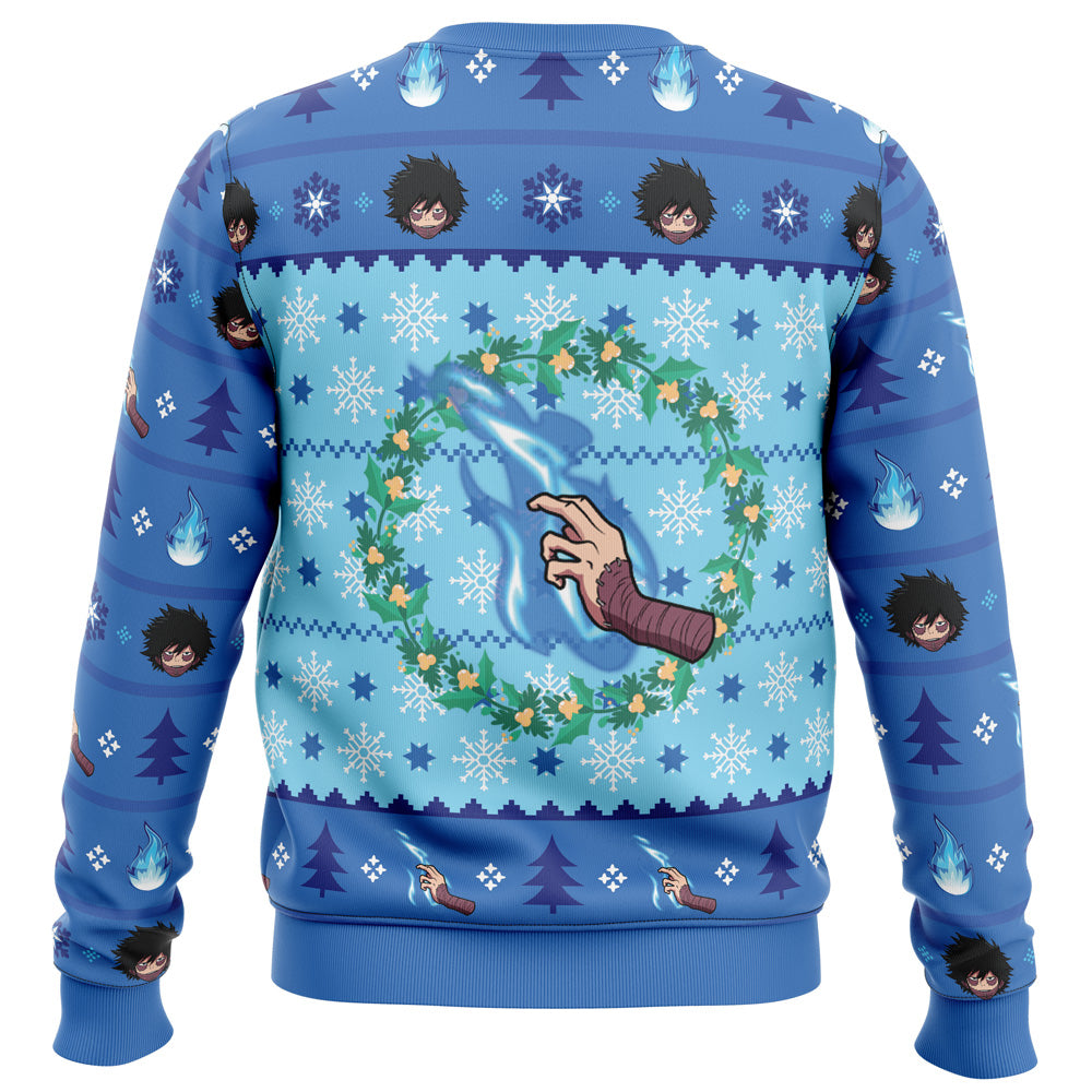 Christmas Dabi My Hero Academia Ugly Christmas Sweater - WeCustomit