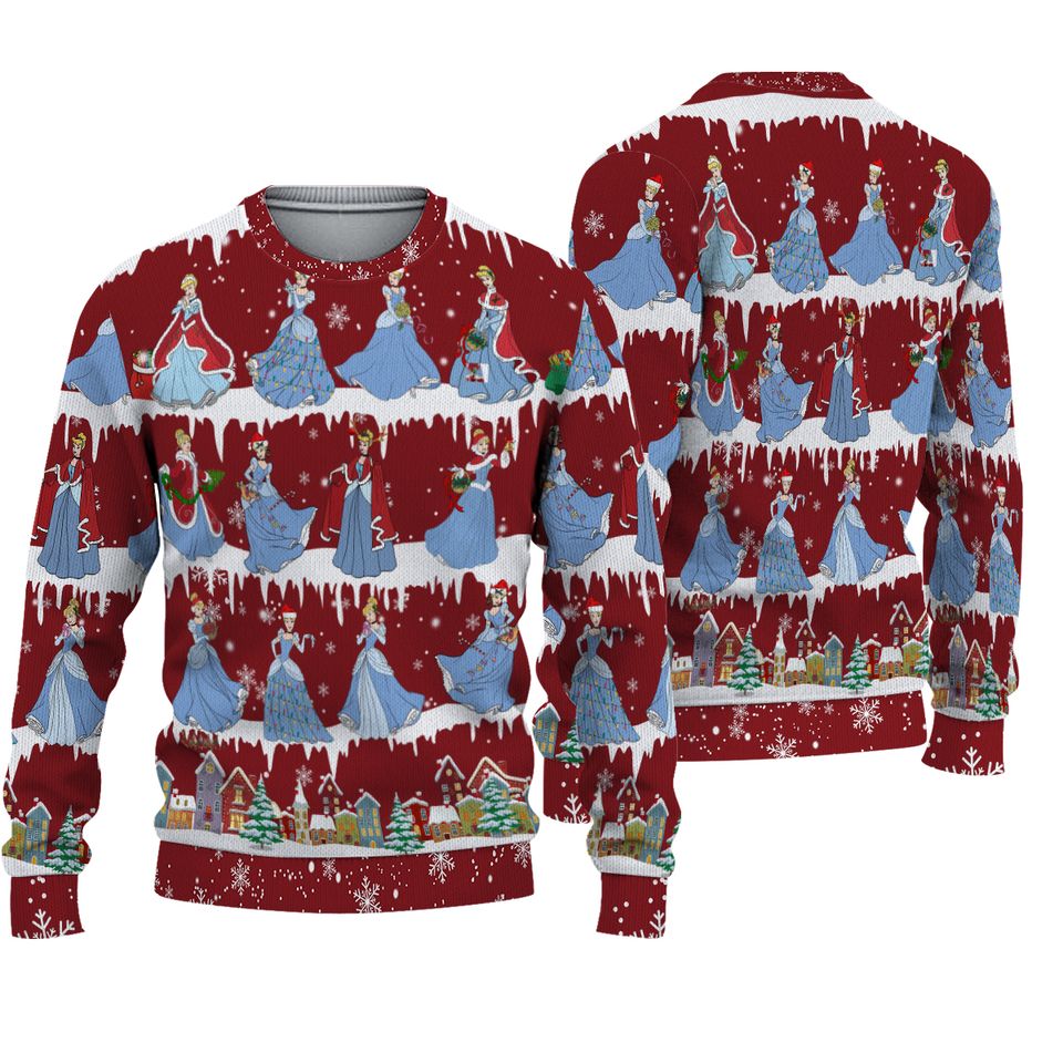 Cinde Ugly Christmas Sweater For Men & Women Christmas Gift Sweater PT932 - WeCustomit