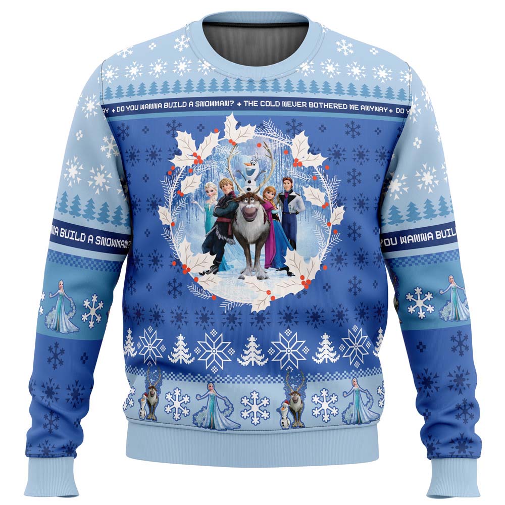 Christmas Frozen Disney Ugly Christmas Sweater - WeCustomit