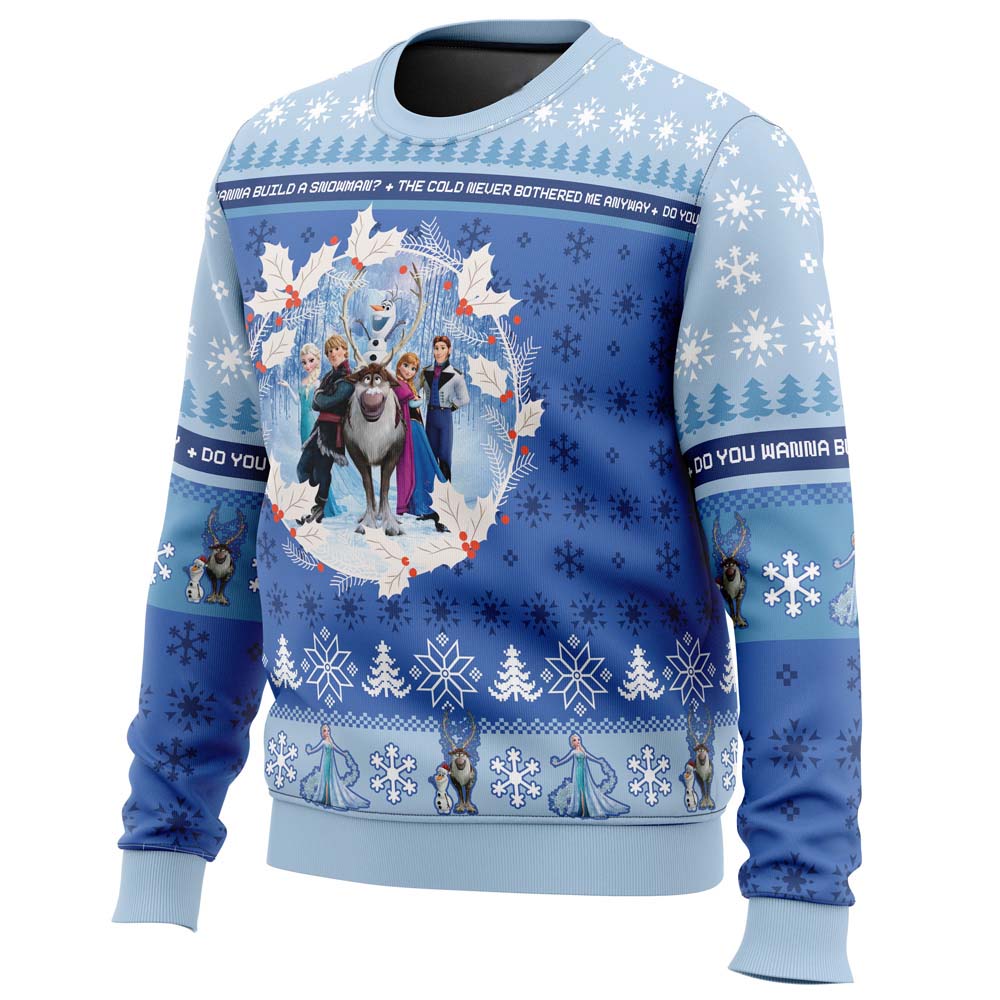 Christmas Frozen Disney Ugly Christmas Sweater - WeCustomit