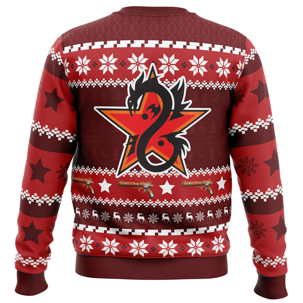Christmas Time Outlaw Star Ugly Christmas Sweater - WeCustomit