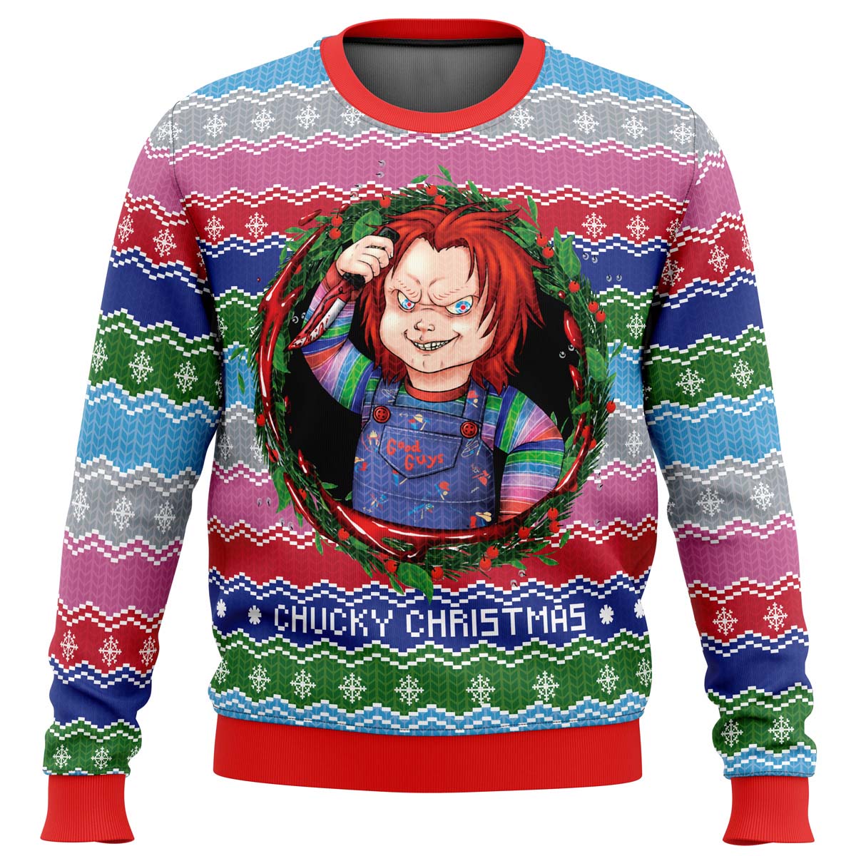 Chucky Christmas Ugly Christmas Sweater - WeCustomit