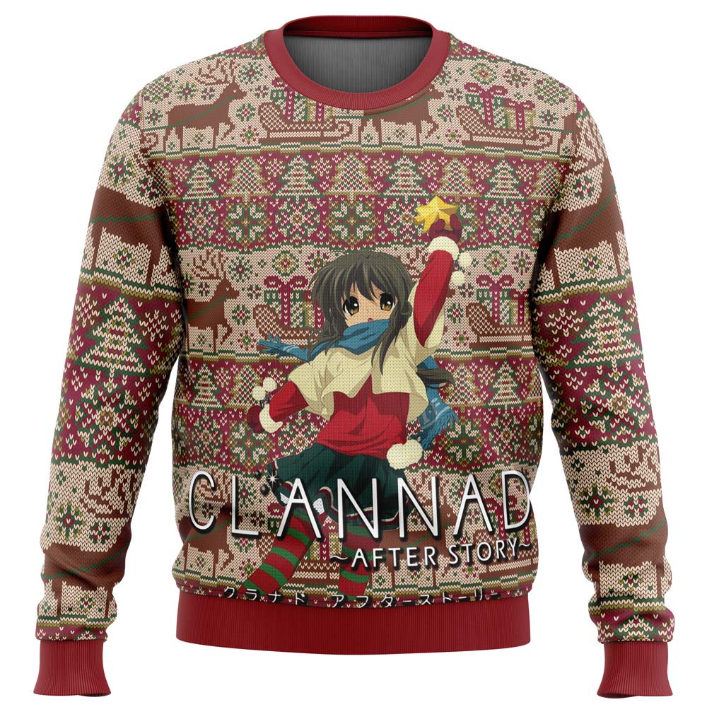 Clannad Alt Ugly Christmas Sweater - WeCustomit