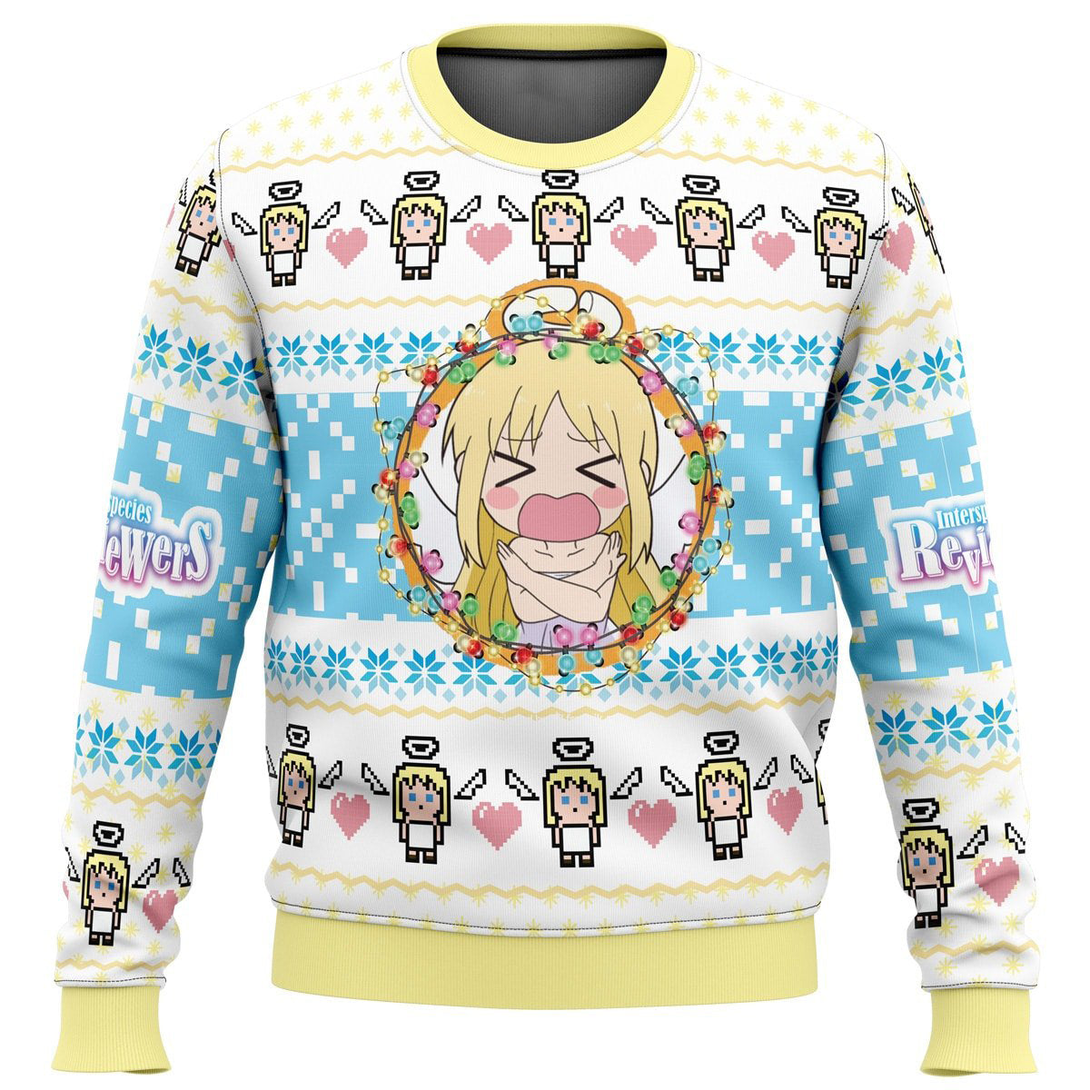 Crimvael Interspecies Reviewers Ugly Christmas Sweater - WeCustomit