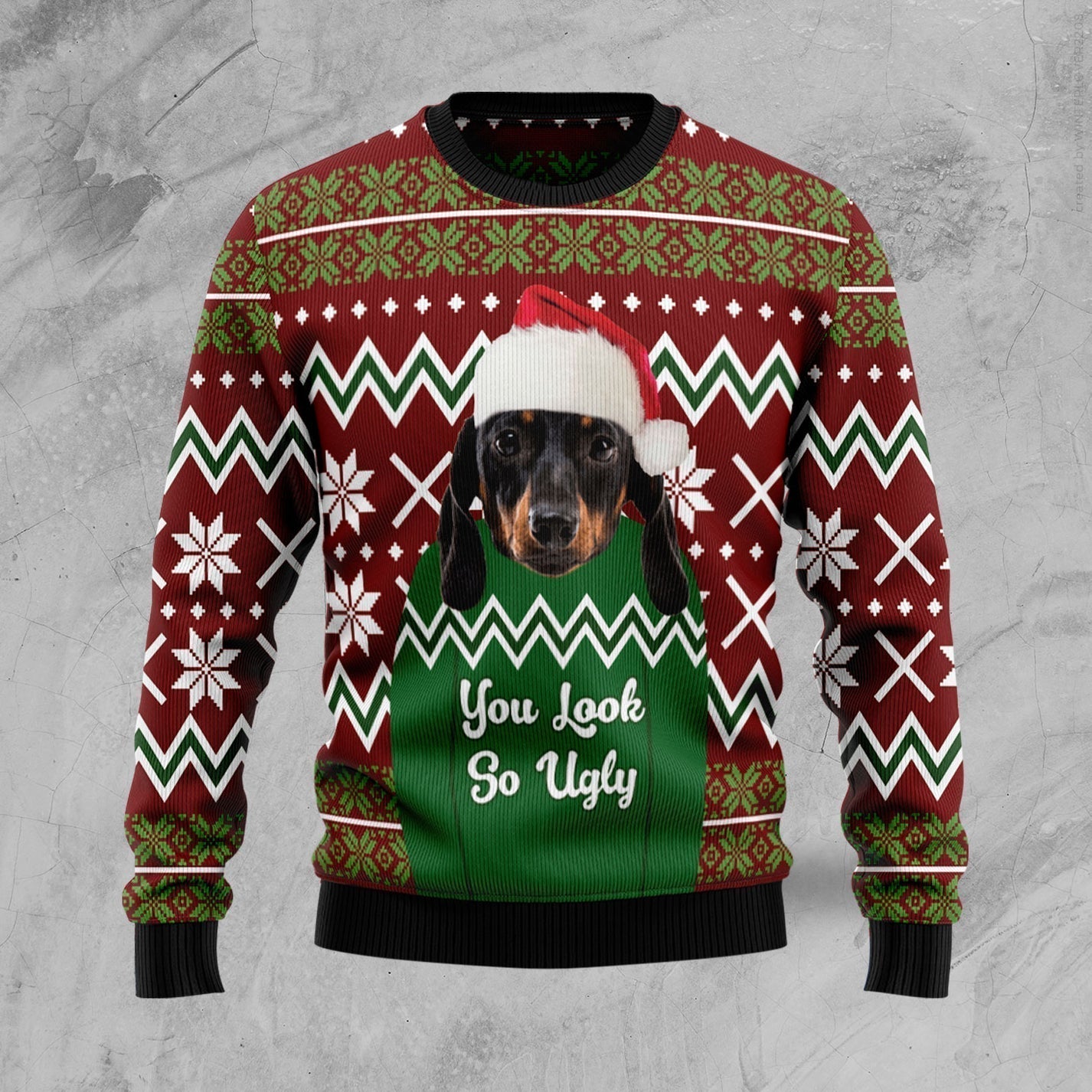 You Look So Ugly Ugly Christmas Sweater For Men & Women Christmas Gift Sweater US14671 - WeCustomit