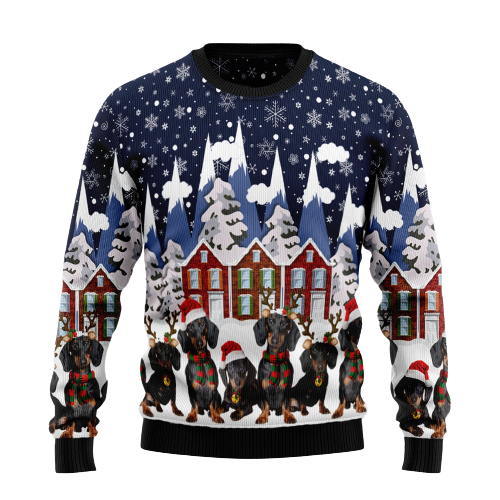 Dog Family Ugly Christmas Sweater For Men & Women Christmas Gift Sweater US1492 - WeCustomit