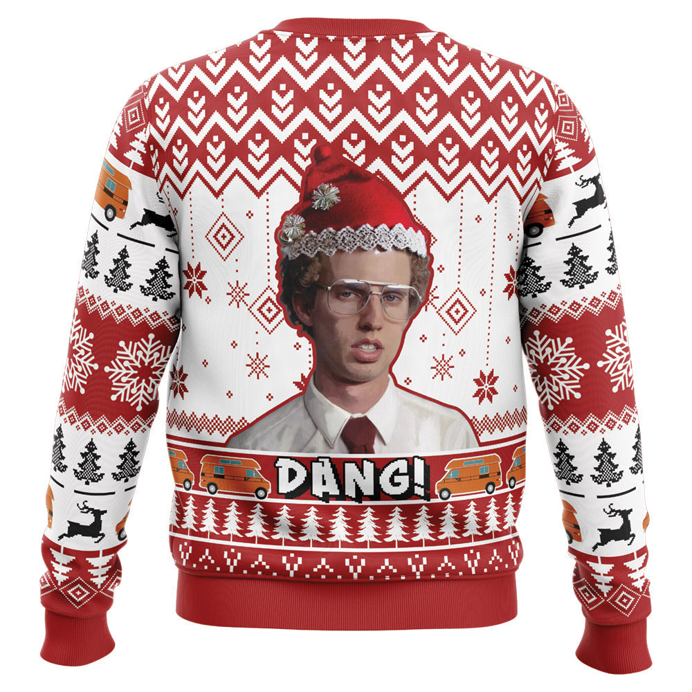 Dang! Napoleon Dynamite Ugly Christmas Sweater - WeCustomit