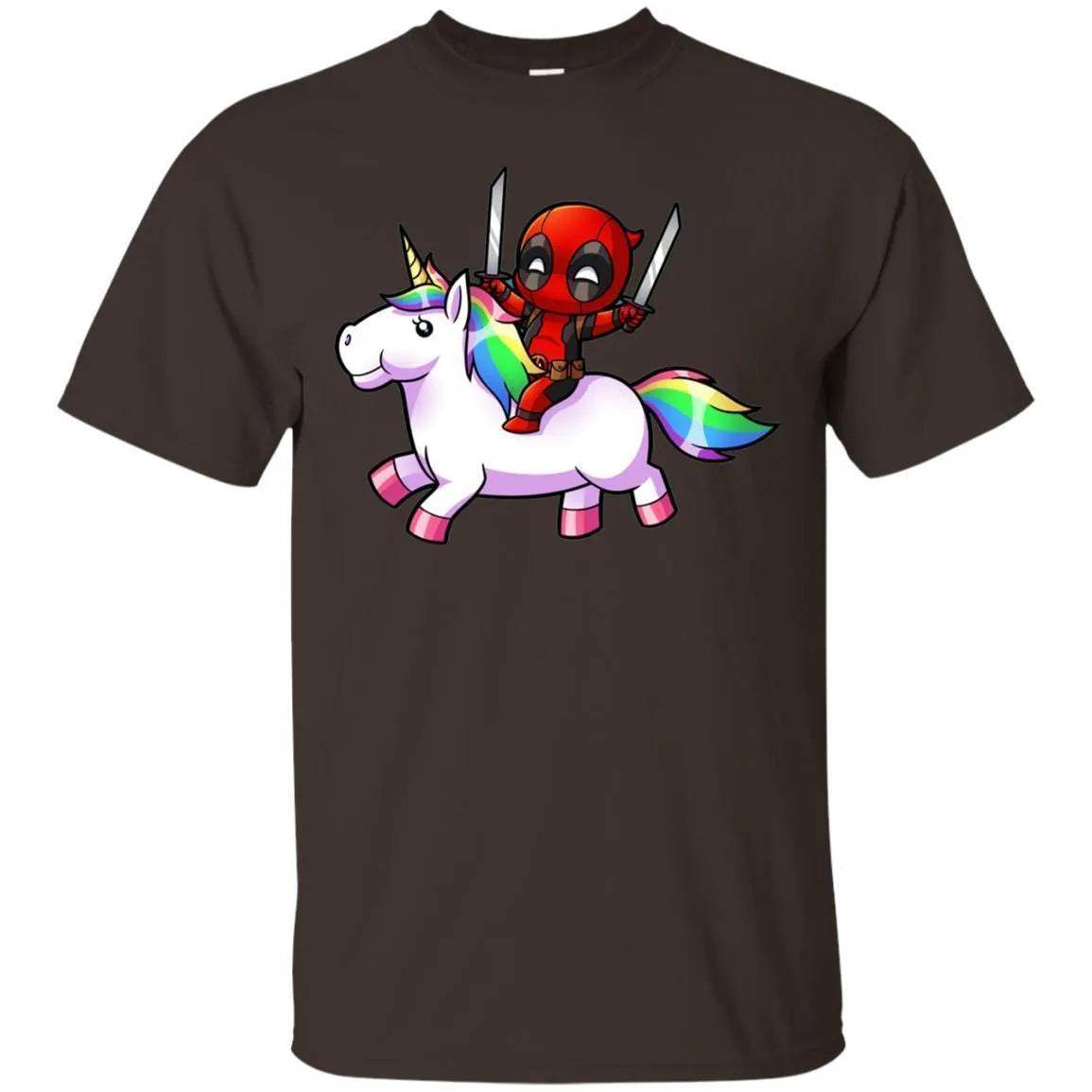 Deadpool Riding Unicorn Shirt - WeCustomit
