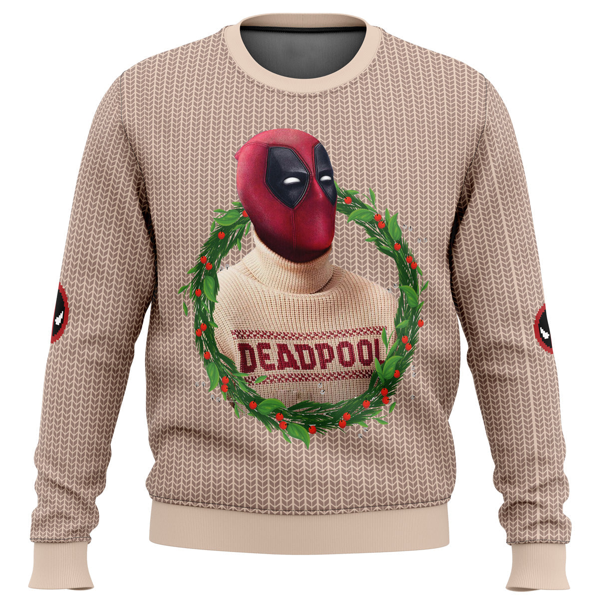 Deadpool Ugly Christmas Sweater - WeCustomit