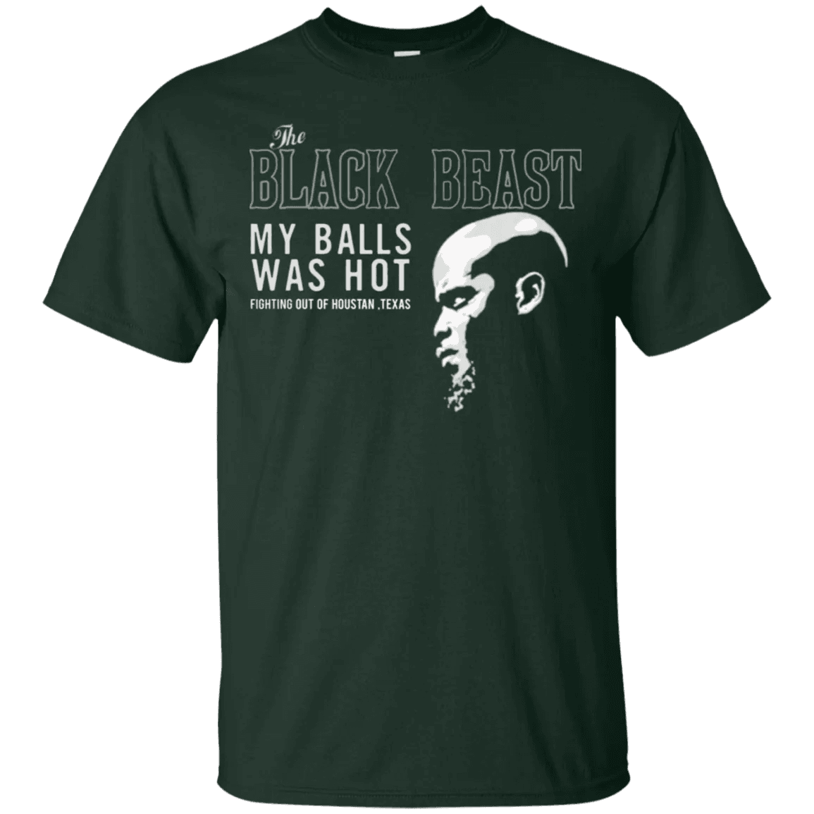 Derrick Lewis The Black Beast My Balls Was Hot Shirt - WeCustomit