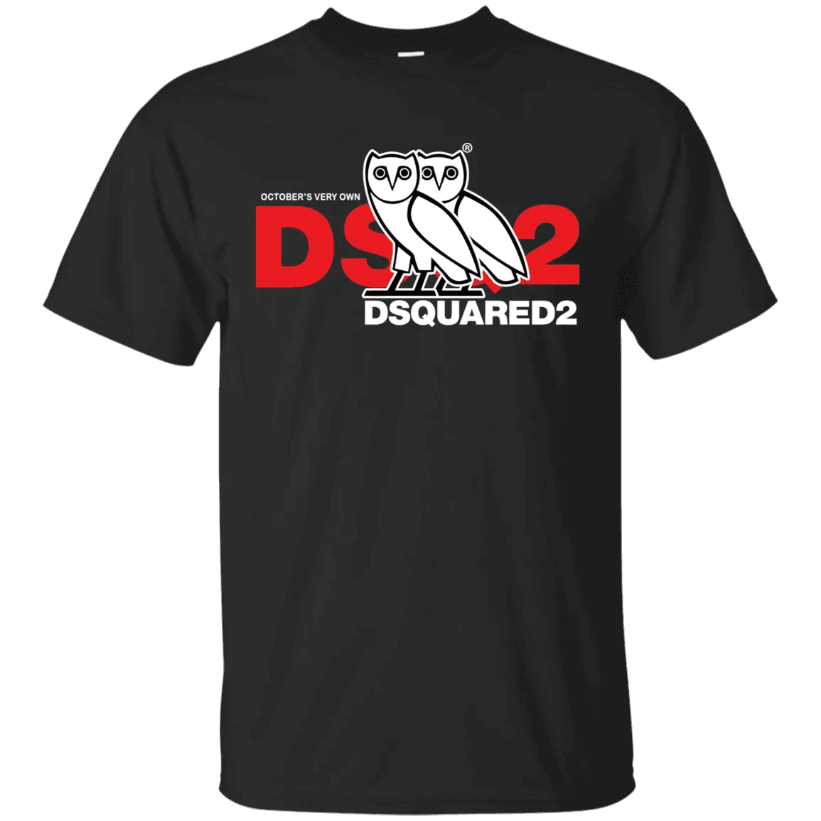 Dsquared2 Ovo Shirt Black - WeCustomit