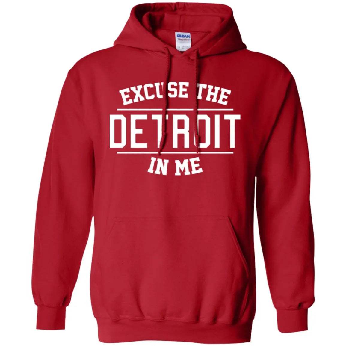 Excuse The Detroit In Me Hoodie - WeCustomit