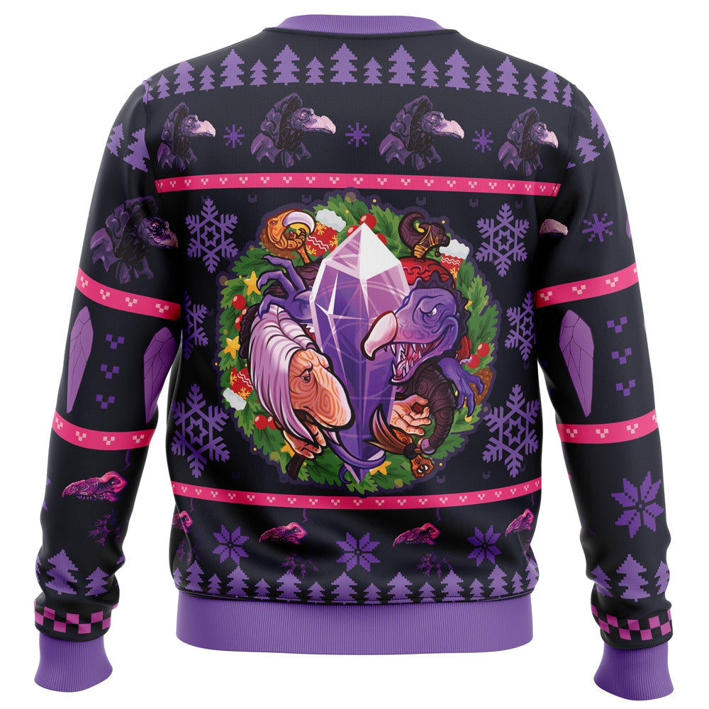 Fantasy Puppet Christmas Dark Crystal Ugly Christmas Sweater - WeCustomit