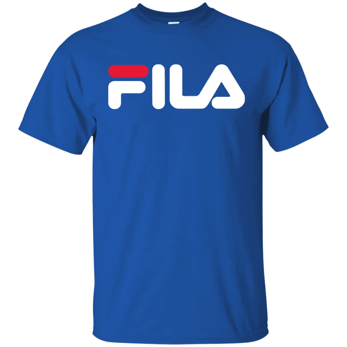 Fila Shirt Red White Logo - WeCustomit
