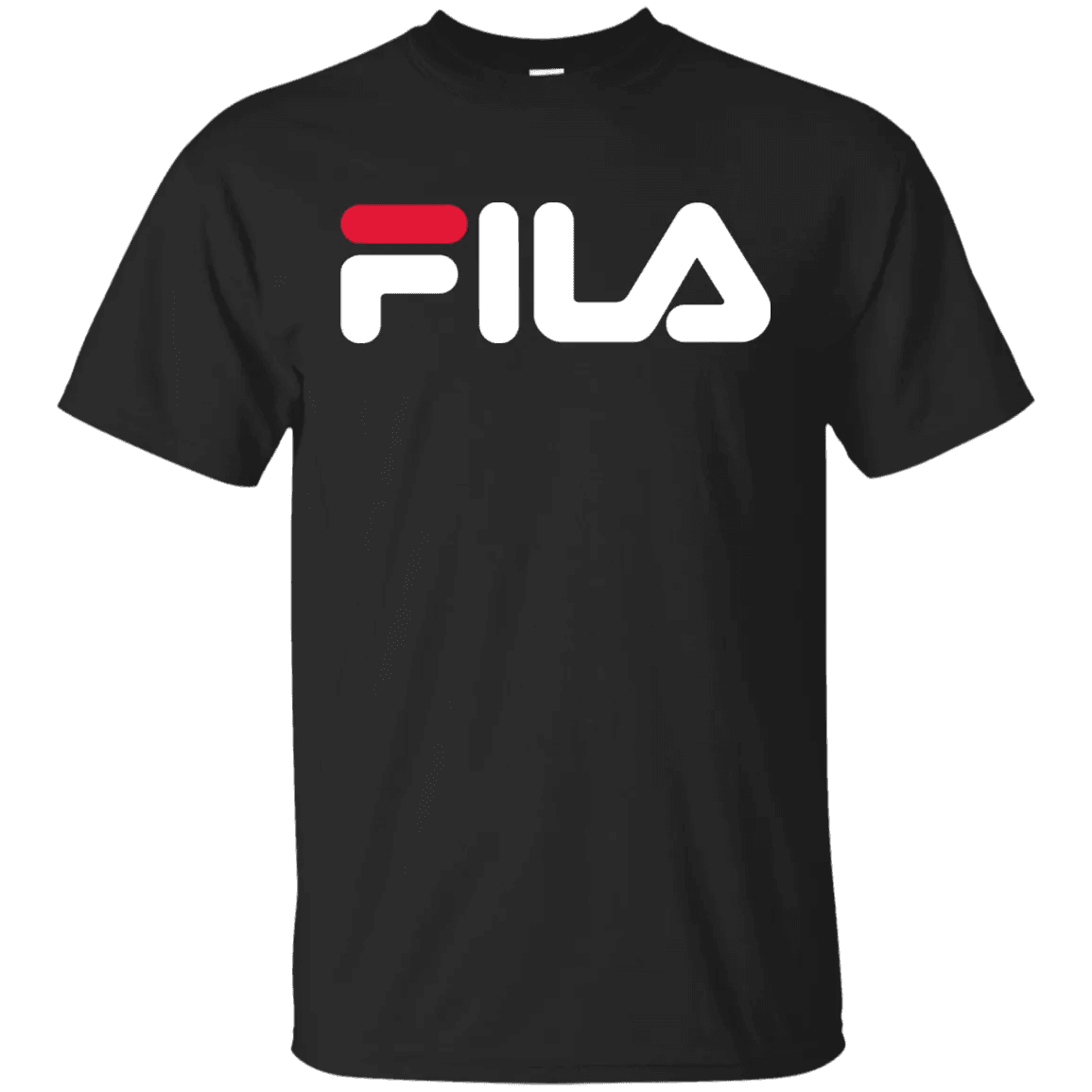 Fila Shirt Red White Logo - WeCustomit