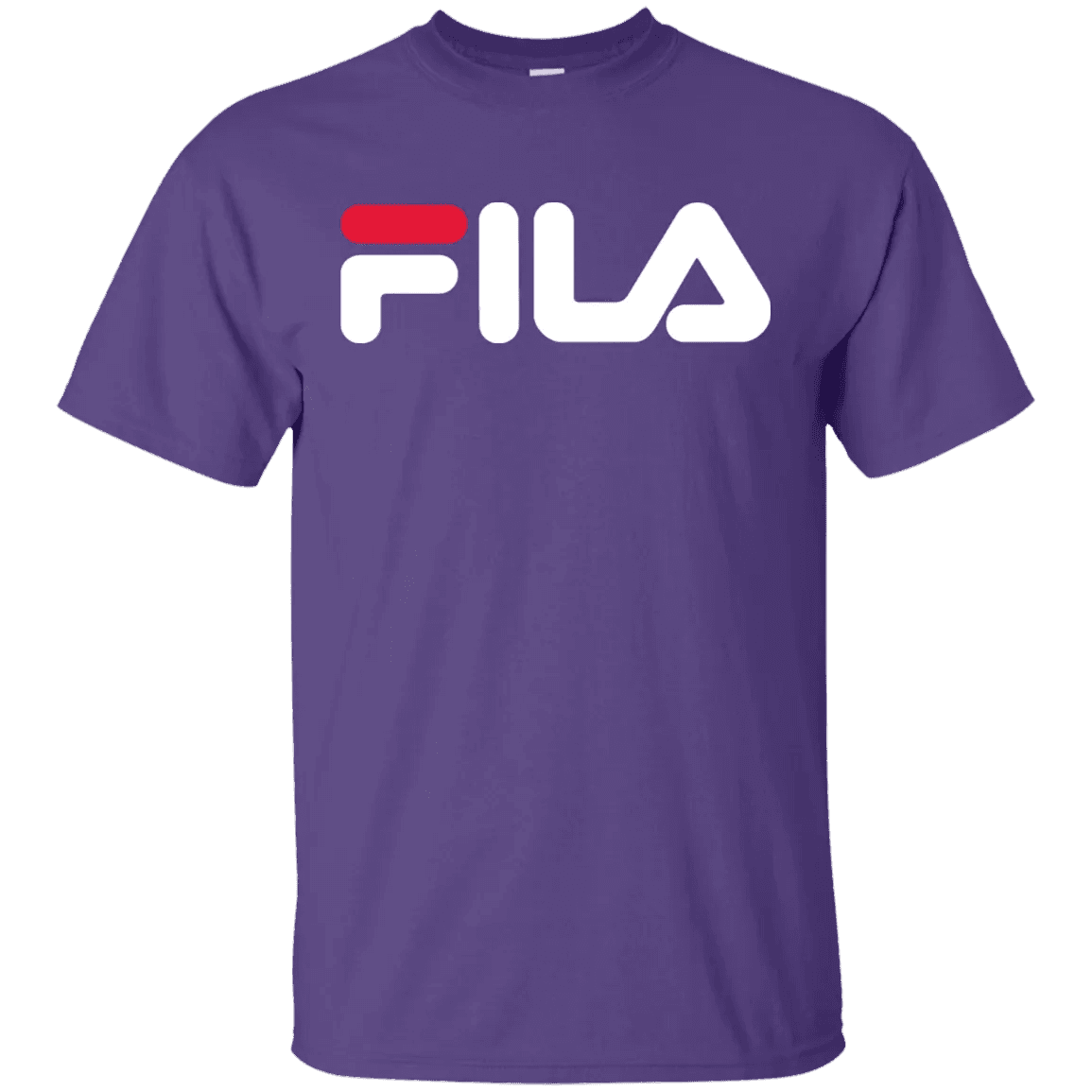 Fila Shirt Red White Logo - WeCustomit