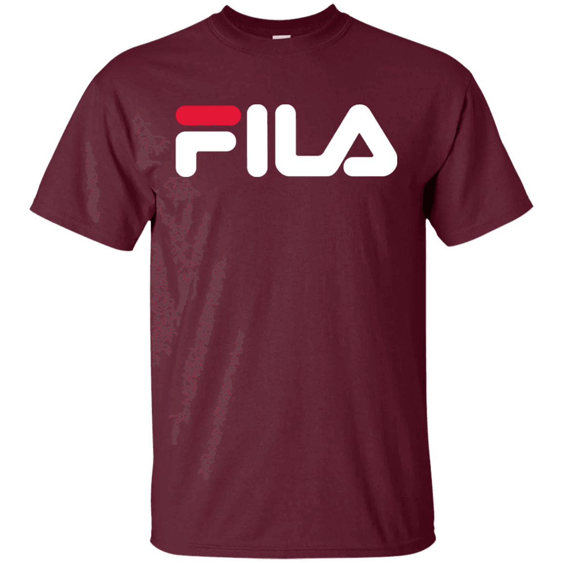 Fila Shirt Red White Logo - WeCustomit