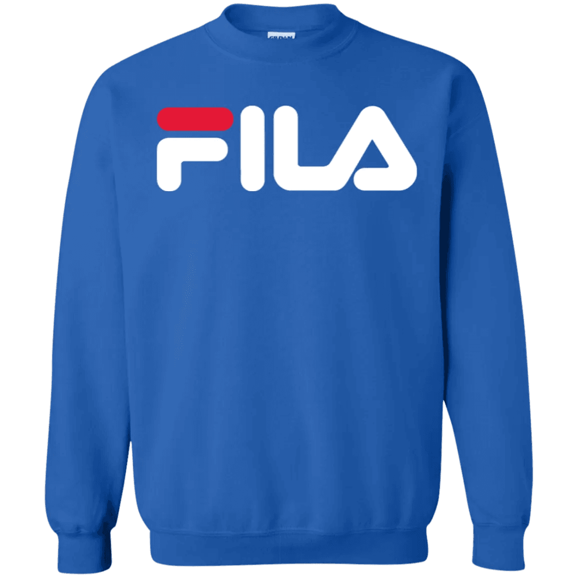 Fila Sweater Red White Logo - WeCustomit