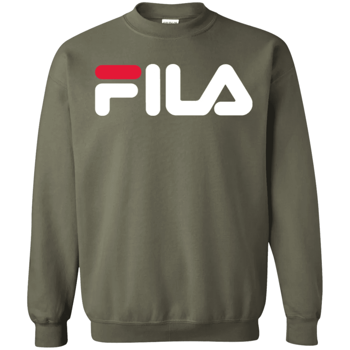 Fila Sweater Red White Logo - WeCustomit