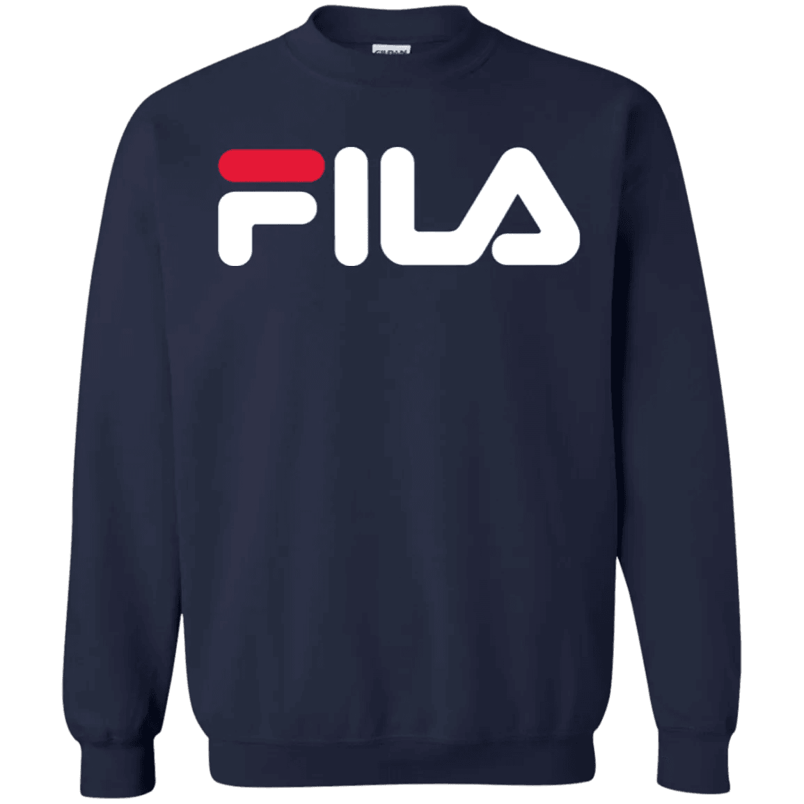 Fila Sweater Red White Logo - WeCustomit