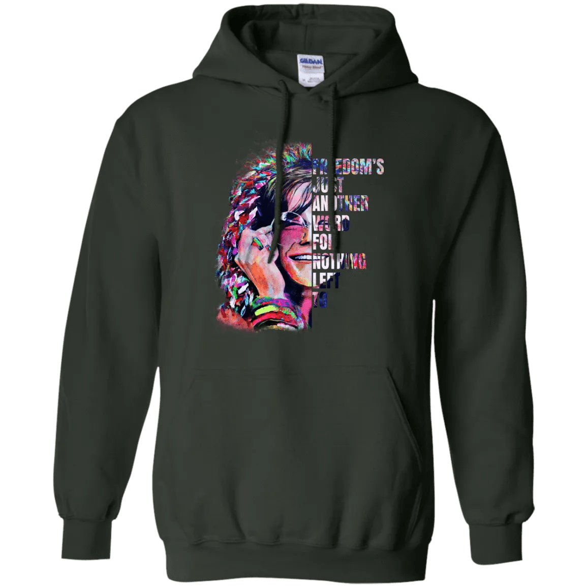 Freedom's Just Another Word For Nothing Left To Janis Joplin Hoodie - WeCustomit
