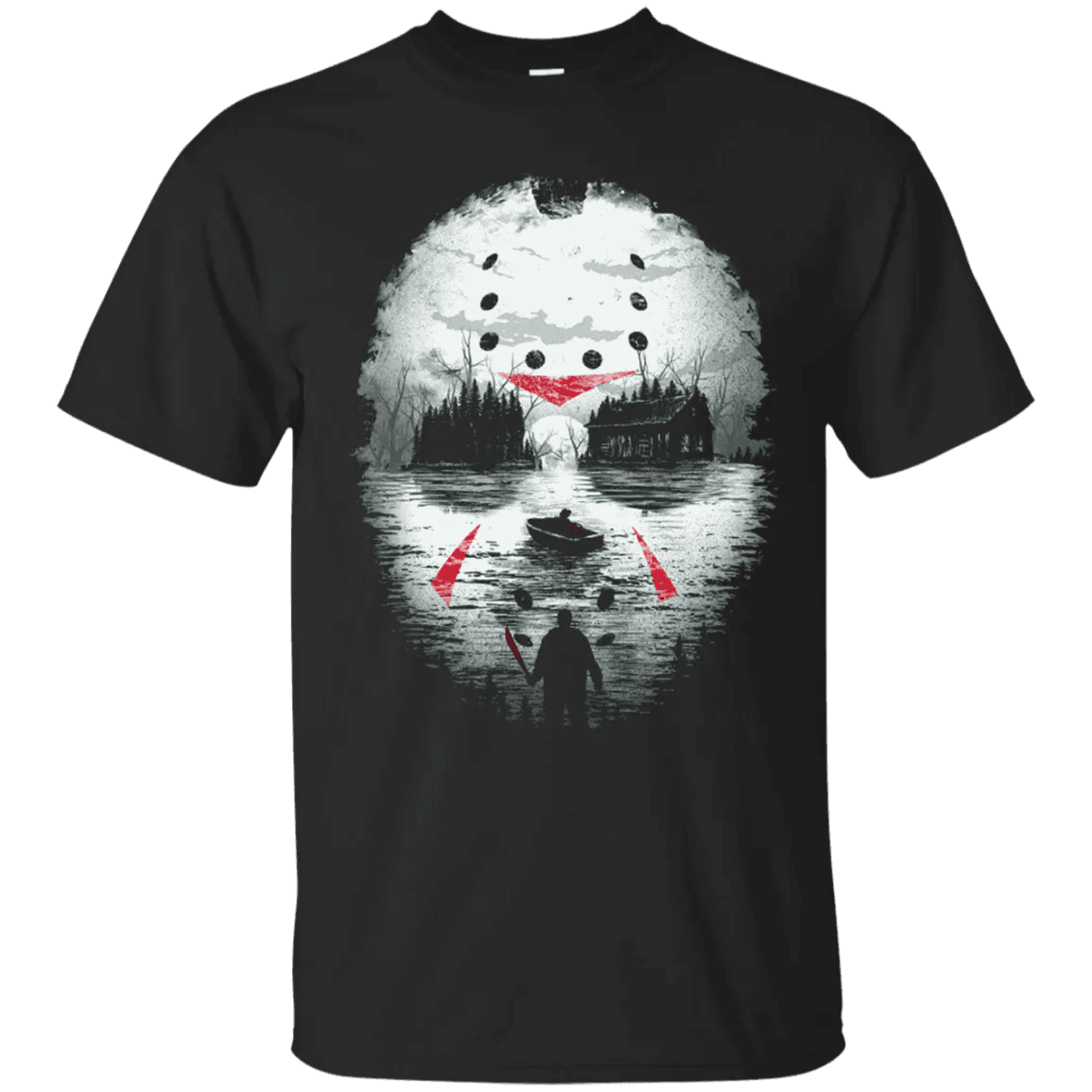 Friday the 13th Jason Unique Mask Shirt - WeCustomit