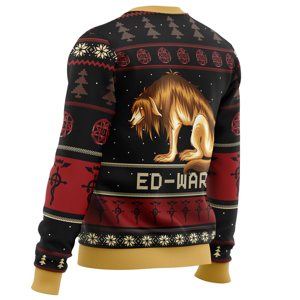 Fullmetal Alchemist Chimera Nina Tucker Ed-ward Ugly Christmas Sweater - WeCustomit