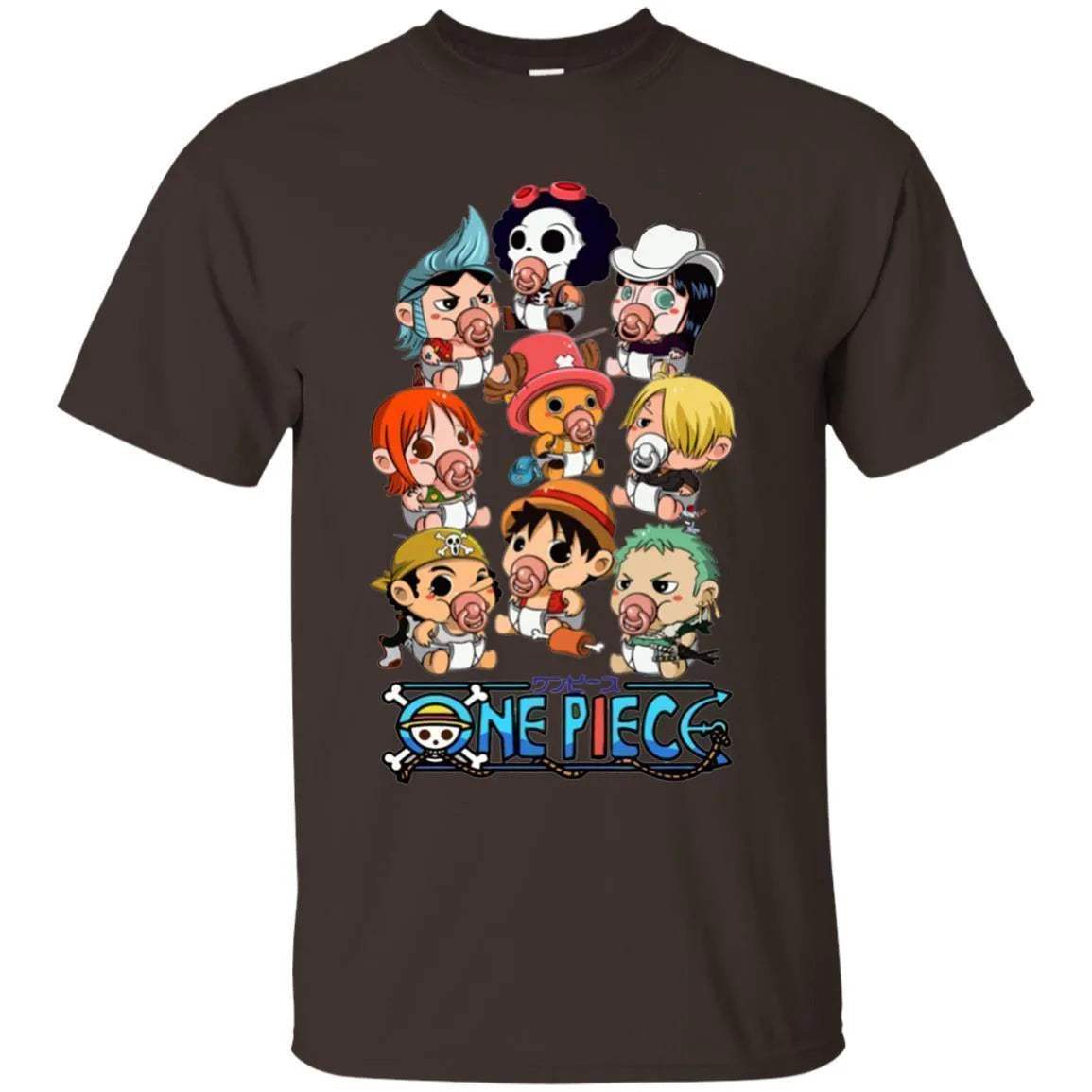Funny Straw Hat Pirates Chibi One Piece Shirt - WeCustomit