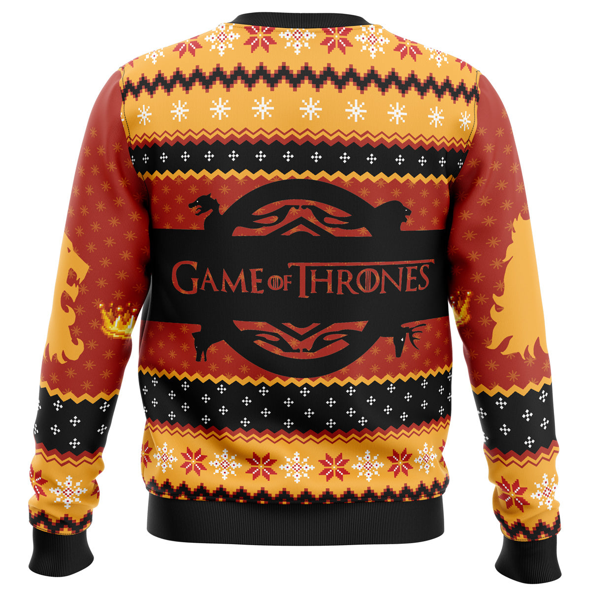 Game of Thrones House Lannister Ugly Christmas Sweater - WeCustomit