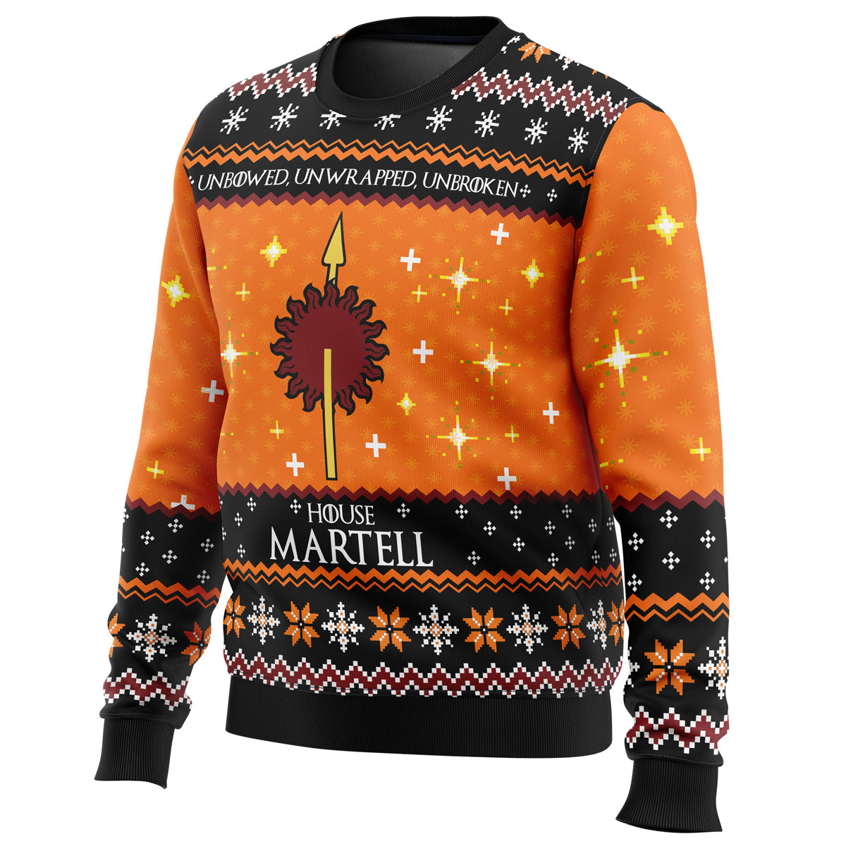 Game of Thrones House Martell Ugly Christmas Sweater - WeCustomit