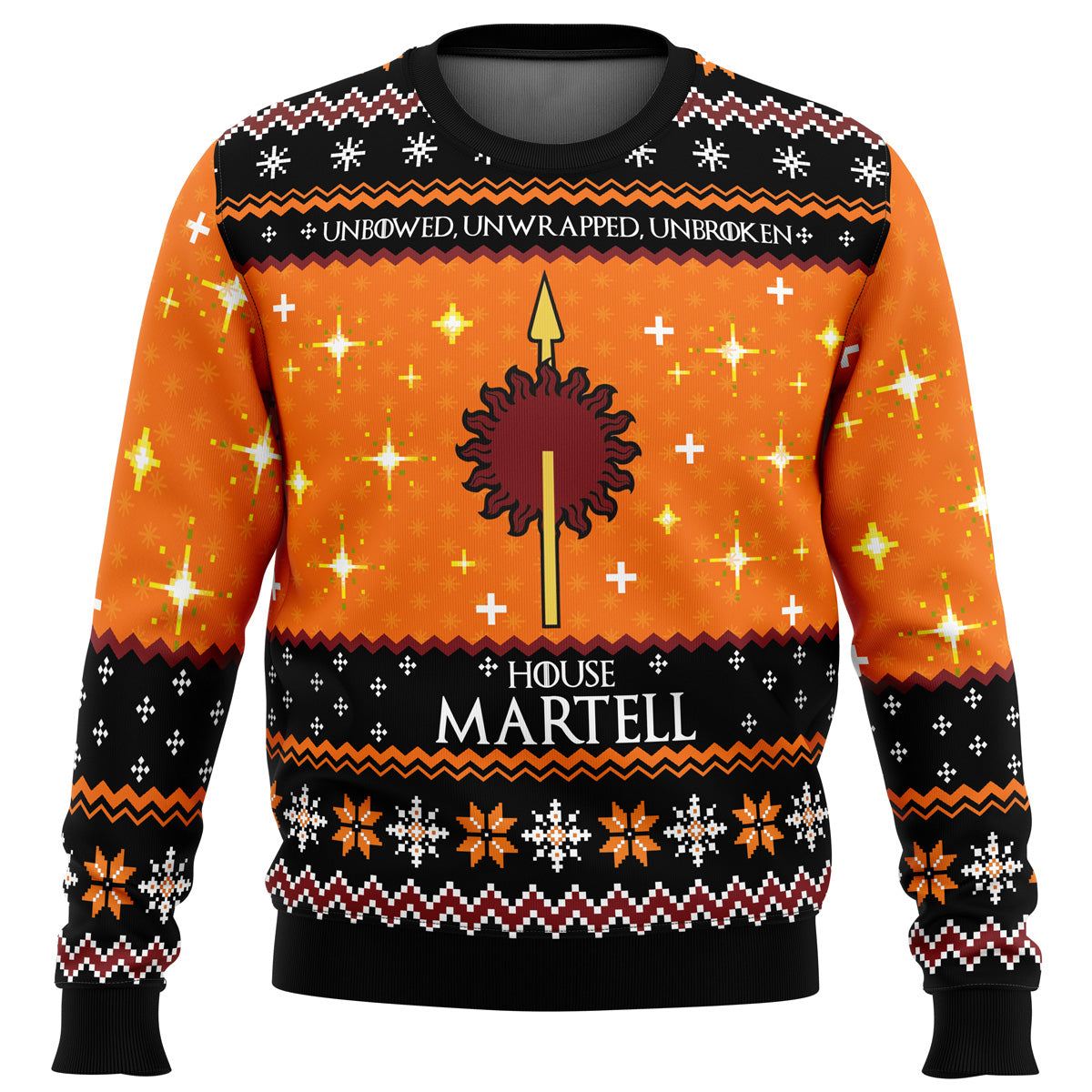 Game of Thrones House Martell Ugly Christmas Sweater - WeCustomit